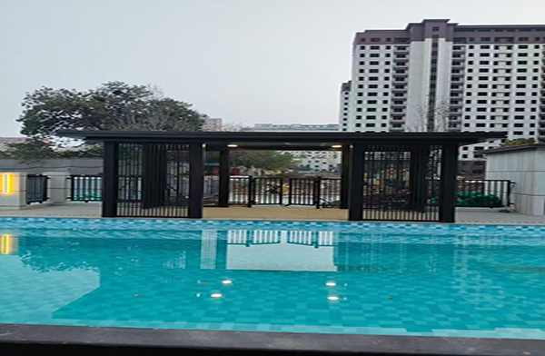 无锡铝艺凉亭订制工程案例