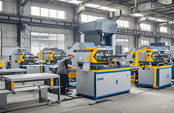 铝艺制品设备展示