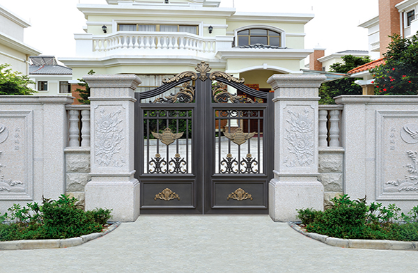 欧式简约风铝艺大门