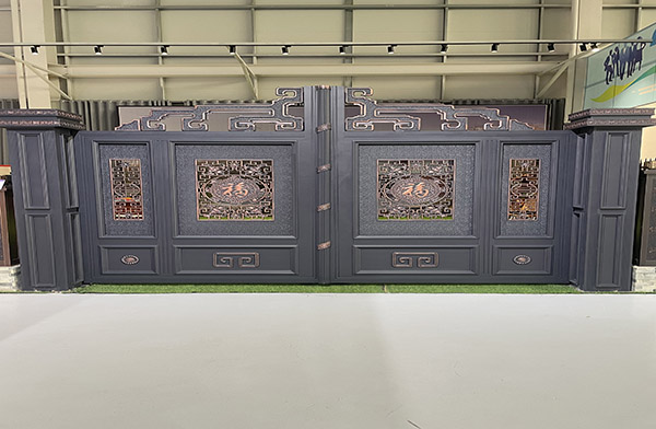 铝艺大门完工展示