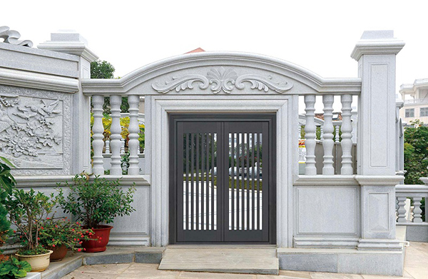 现代简约风格铝艺大门