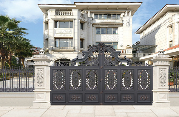 中式风格铝艺大门