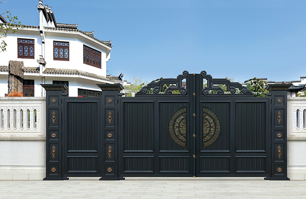 新中式铝艺大门