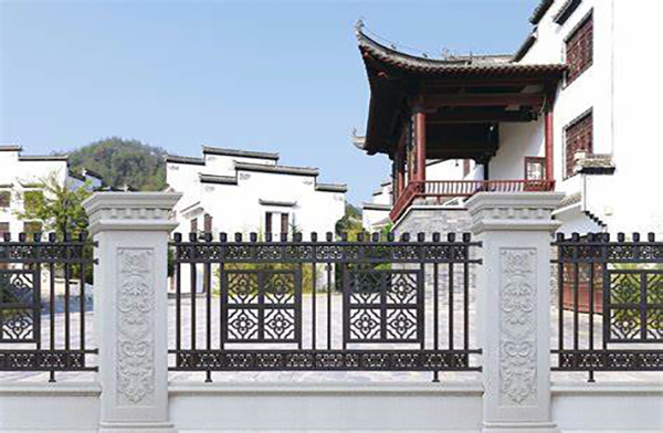 中式铝艺护栏厂家定制