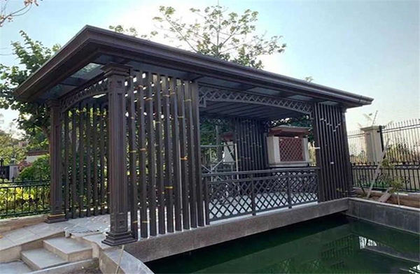别墅铝艺凉亭