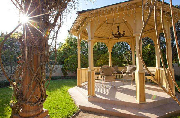 欧式铝艺凉亭厂家订制